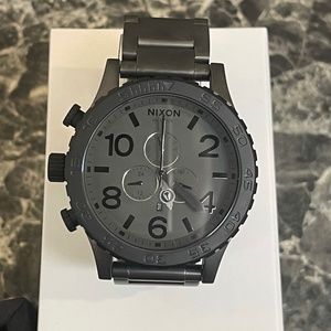 Nixon 51 30 Matte Black